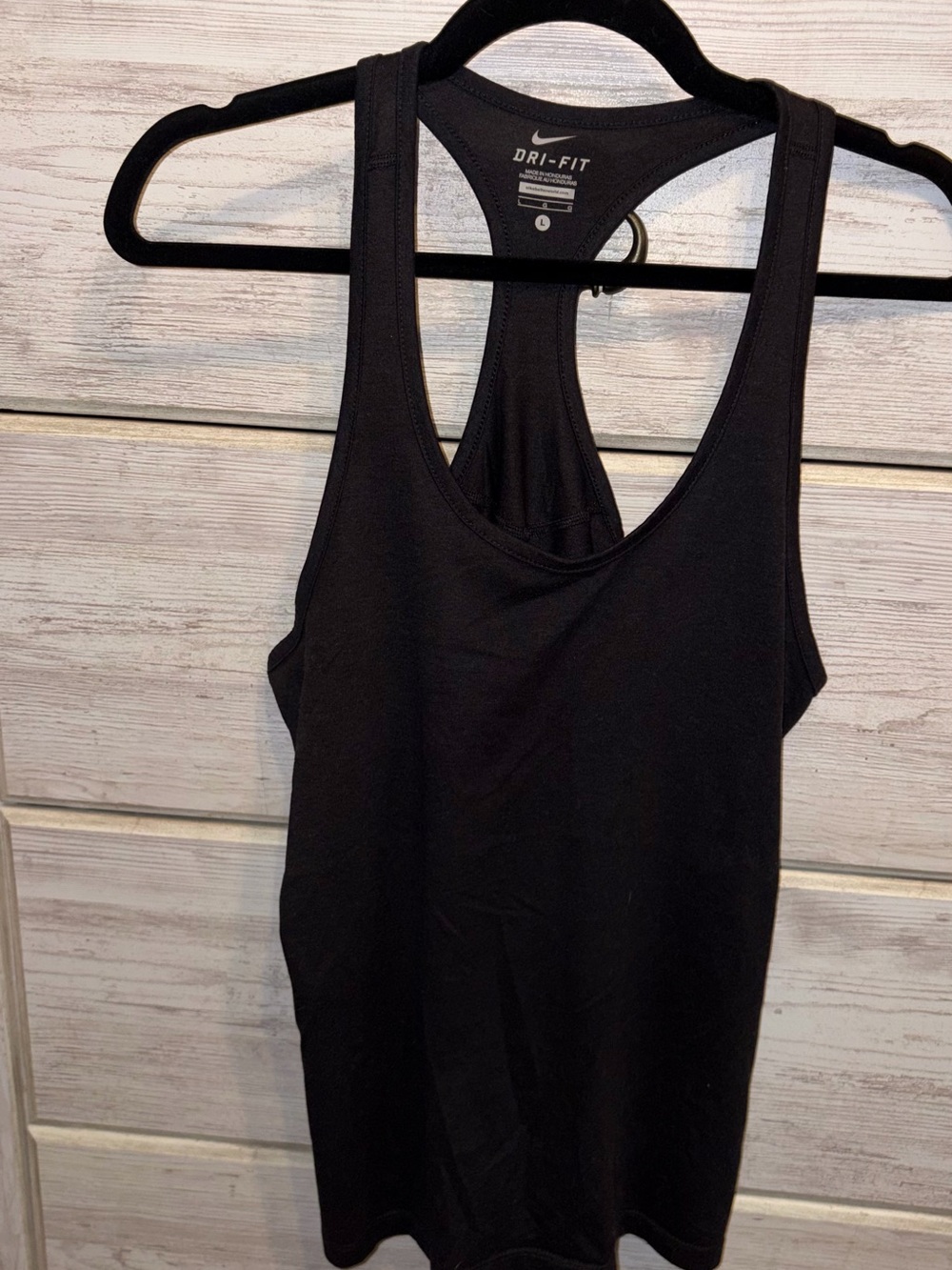 Nike Black Racerback Dri-FIT Tank Top